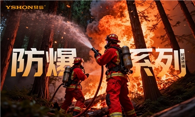 易信YSHON防爆系列，直面消防安全、应急救援、石油化工、隧道作业等高危环境，铸就安全通信防线