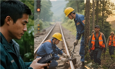 铁路/森林/应急场景：易信A20plus数字终端，以可靠通信，铸就坚实后盾